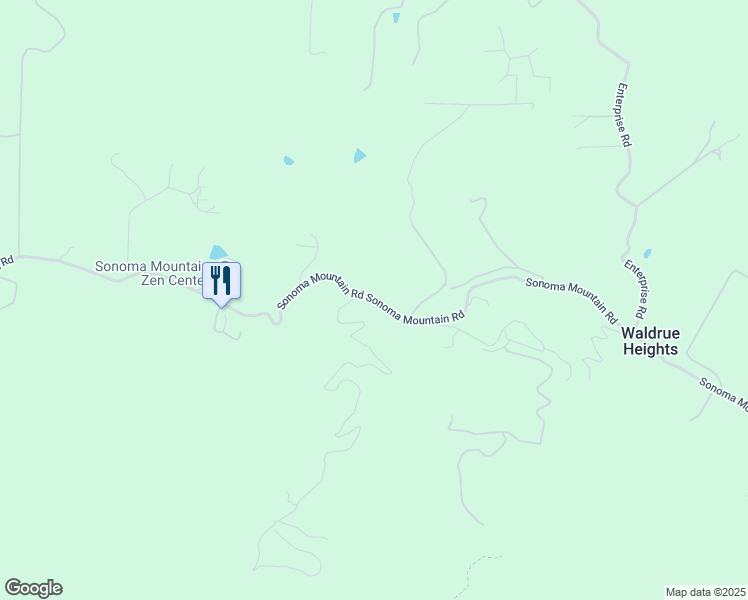 map of restaurants, bars, coffee shops, grocery stores, and more near 6560 Sonoma Mountain Road in Santa Rosa
