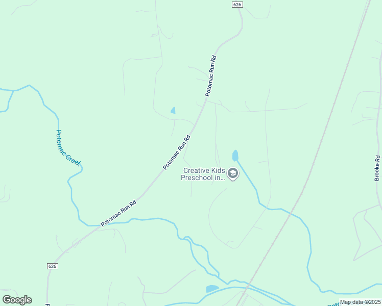 map of restaurants, bars, coffee shops, grocery stores, and more near 250 Potomac Run Road in Fredericksburg