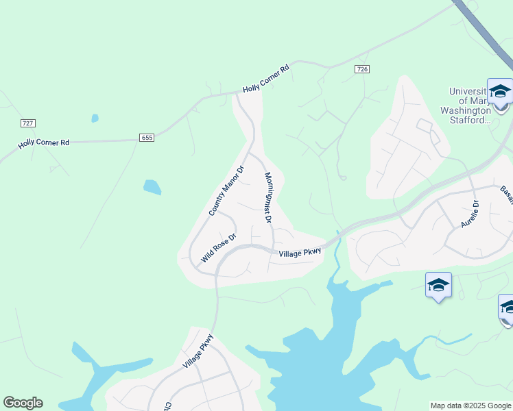 map of restaurants, bars, coffee shops, grocery stores, and more near 4 Shannondale Court in Fredericksburg