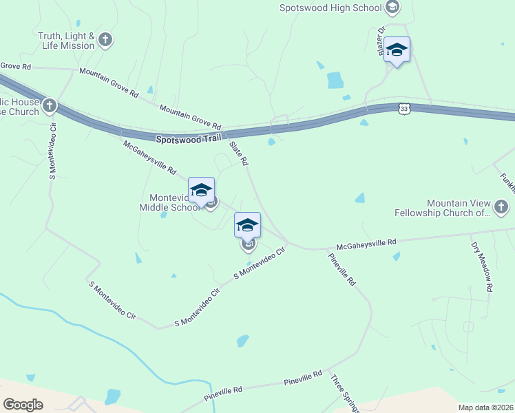 map of restaurants, bars, coffee shops, grocery stores, and more near 264 Slate Road in Penn Laird