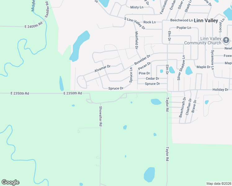map of restaurants, bars, coffee shops, grocery stores, and more near 20779 East 2350th Road in LaCygne