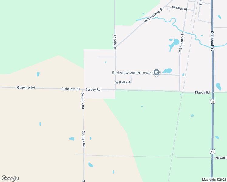 map of restaurants, bars, coffee shops, grocery stores, and more near 1312 Stacey Road in Richview