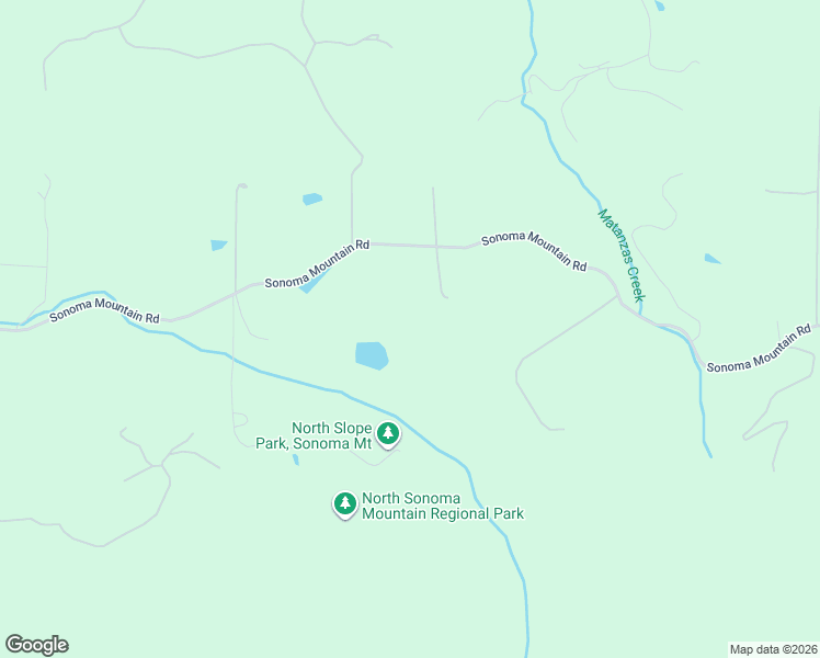 map of restaurants, bars, coffee shops, grocery stores, and more near 5561 Sonoma Mountain Road in Santa Rosa
