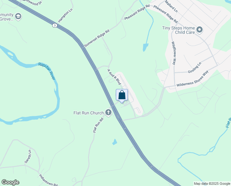 map of restaurants, bars, coffee shops, grocery stores, and more near 35059 Germanna Heights Drive in Locust Grove