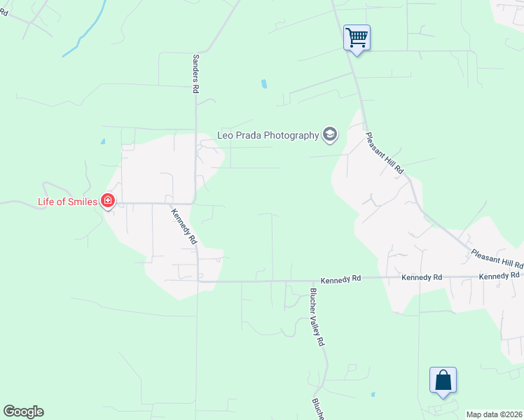 map of restaurants, bars, coffee shops, grocery stores, and more near 8630 Vicky Lane in Sebastopol