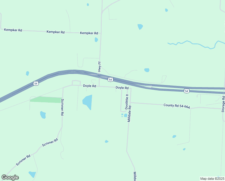 map of restaurants, bars, coffee shops, grocery stores, and more near 299 Doolittle III in Eldon