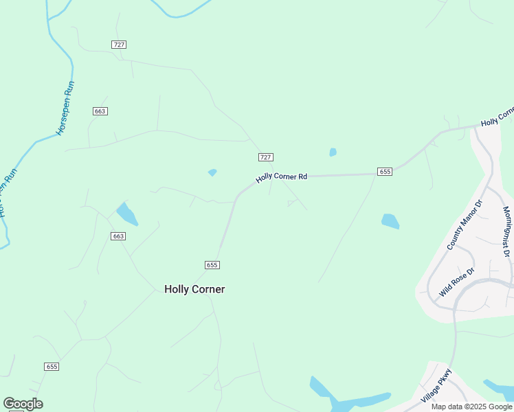 map of restaurants, bars, coffee shops, grocery stores, and more near 407 Holly Corner Road in Fredericksburg