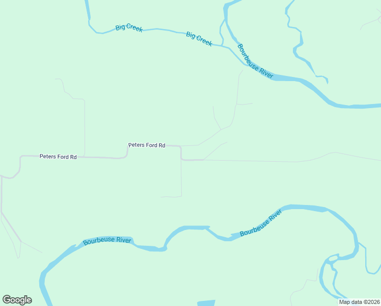 map of restaurants, bars, coffee shops, grocery stores, and more near 3617 Peters Ford Road in Leslie
