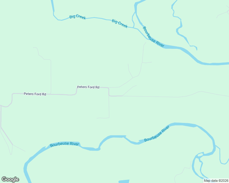 map of restaurants, bars, coffee shops, grocery stores, and more near 3617 Peters Ford Road in Leslie