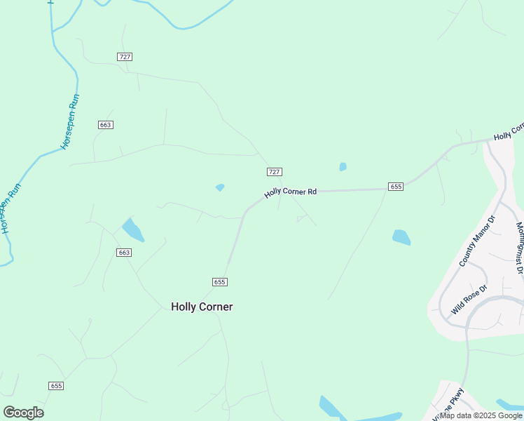map of restaurants, bars, coffee shops, grocery stores, and more near 433 Holly Corner Road in Fredericksburg