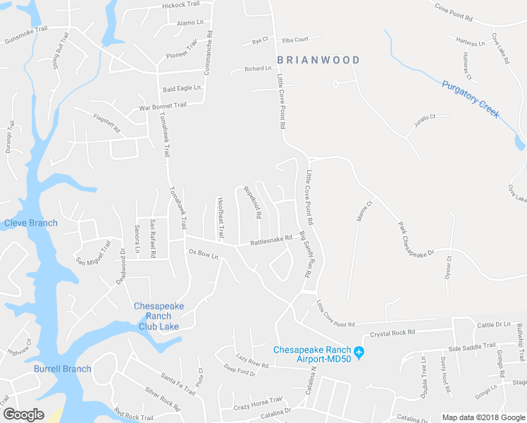 map of restaurants, bars, coffee shops, grocery stores, and more near 11592 Ropeknot Road in Lusby