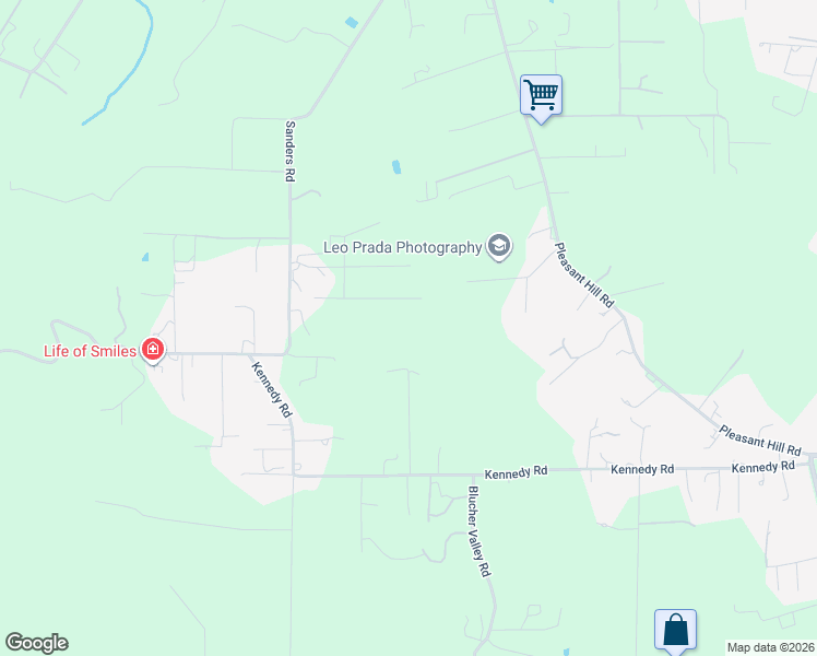 map of restaurants, bars, coffee shops, grocery stores, and more near 8630 Vicky Lane in Sebastopol