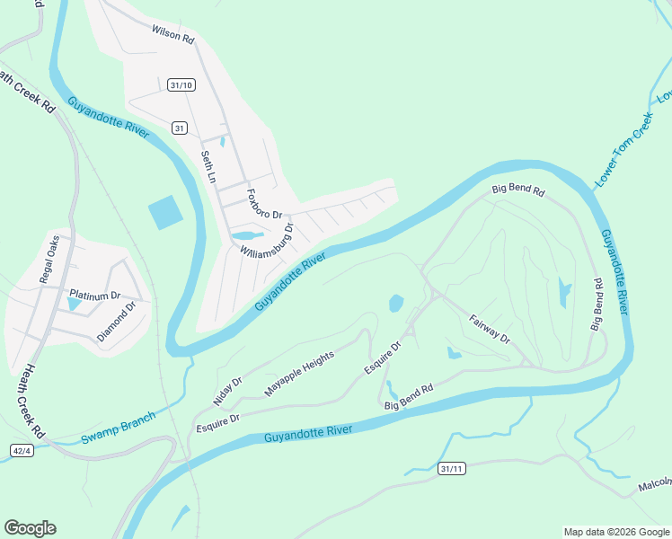 map of restaurants, bars, coffee shops, grocery stores, and more near 4-98 Deer Run Rd in Barboursville