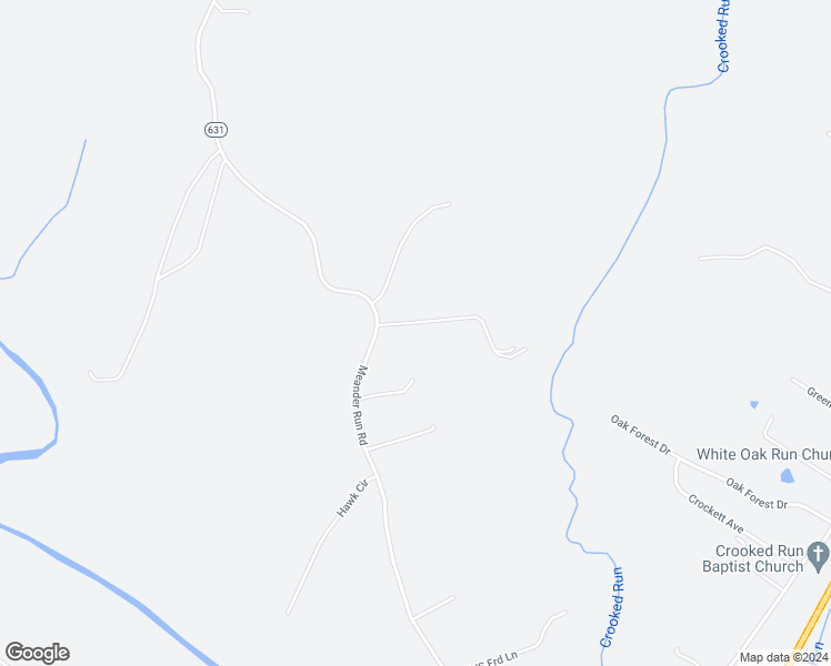 map of restaurants, bars, coffee shops, grocery stores, and more near 1542 Meander Run Road in Locust Dale