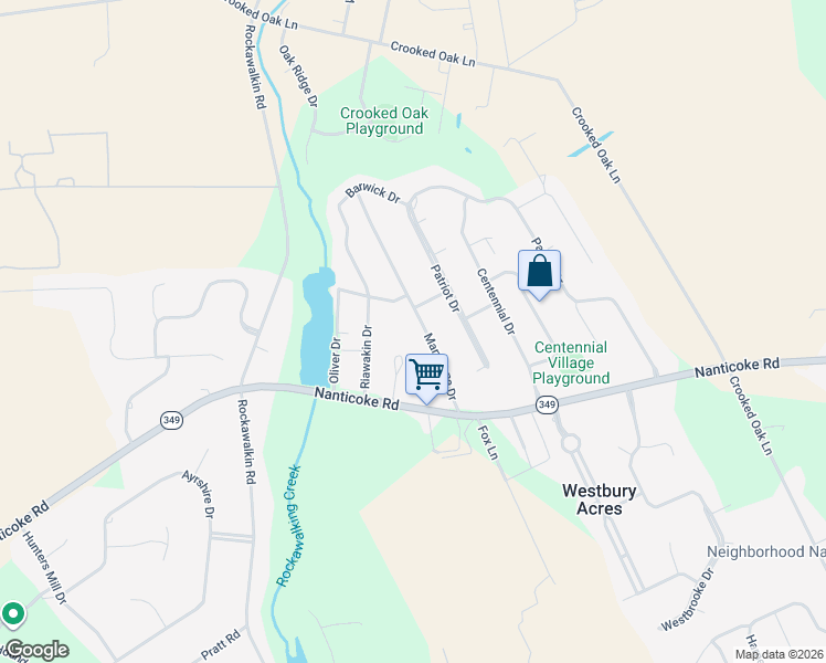 map of restaurants, bars, coffee shops, grocery stores, and more near 6419 Mary Jane Drive in Salisbury