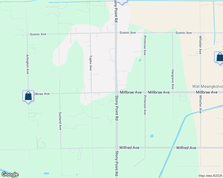 map of restaurants, bars, coffee shops, grocery stores, and more near 4437 Stony Point Road in Santa Rosa