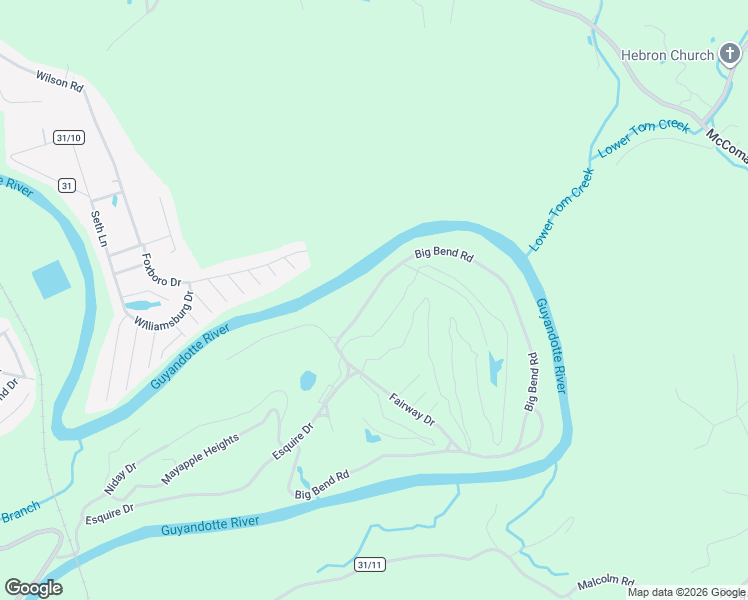 map of restaurants, bars, coffee shops, grocery stores, and more near 518 Big Bend Rd in Barboursville