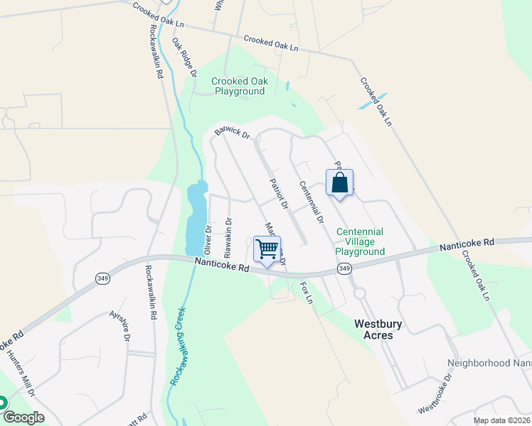 map of restaurants, bars, coffee shops, grocery stores, and more near 6419 Mary Jane Drive in Salisbury