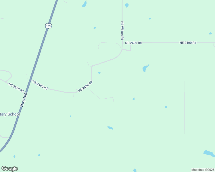 map of restaurants, bars, coffee shops, grocery stores, and more near 32424 Northeast 2400 Road in Greeley