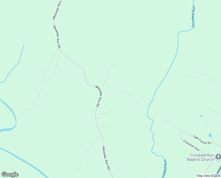 map of restaurants, bars, coffee shops, grocery stores, and more near 1542 Meander Run Road in Locust Dale