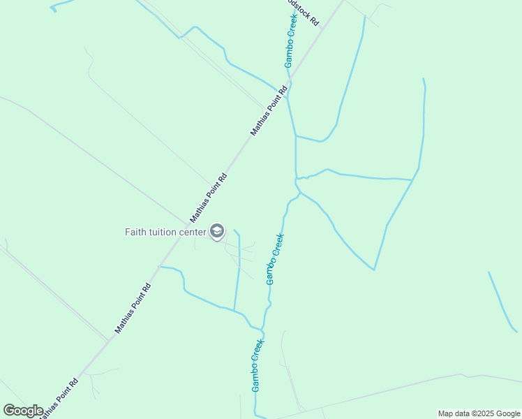 map of restaurants, bars, coffee shops, grocery stores, and more near 3013 Mathias Point Road in King George