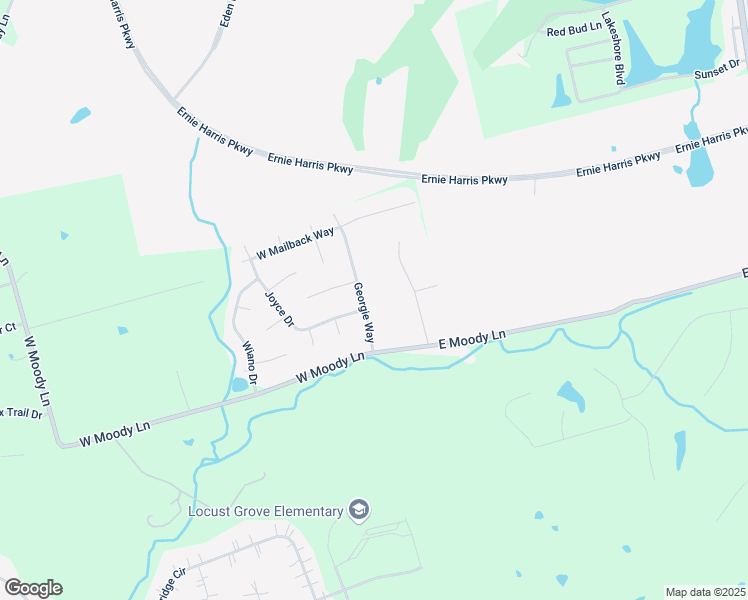 map of restaurants, bars, coffee shops, grocery stores, and more near 3901 Georgie Way in Crestwood