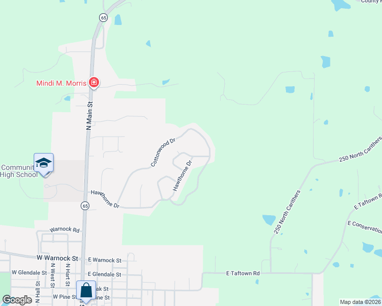 map of restaurants, bars, coffee shops, grocery stores, and more near 317 Hawthorne Drive in Princeton