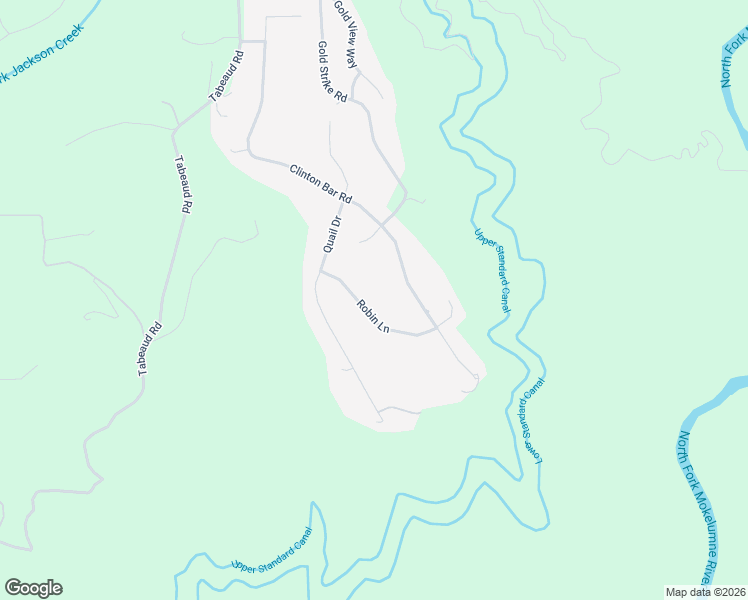 map of restaurants, bars, coffee shops, grocery stores, and more near 21335 Robin Lane in Pine Grove