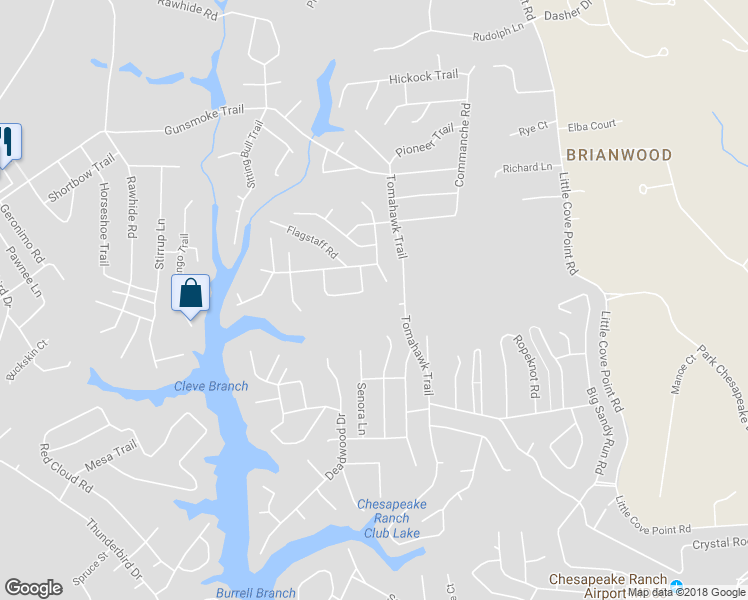 map of restaurants, bars, coffee shops, grocery stores, and more near 674 Texoma Lane in Lusby