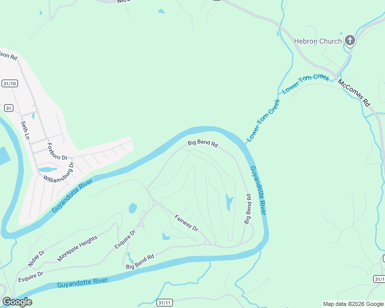 map of restaurants, bars, coffee shops, grocery stores, and more near 702 Big Bend Road in Barboursville