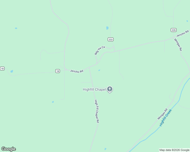 map of restaurants, bars, coffee shops, grocery stores, and more near 2140 Highfill Chapel Road in Taswell