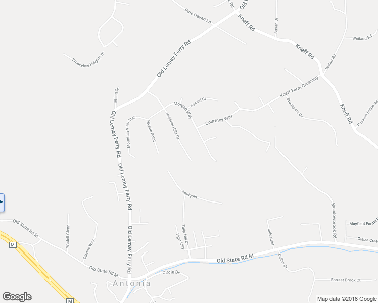 map of restaurants, bars, coffee shops, grocery stores, and more near 3568 Imperial Hills Drive in Imperial