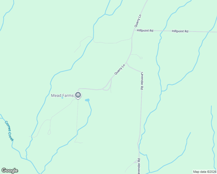 map of restaurants, bars, coffee shops, grocery stores, and more near 21399 Quarry Lane in Barnett