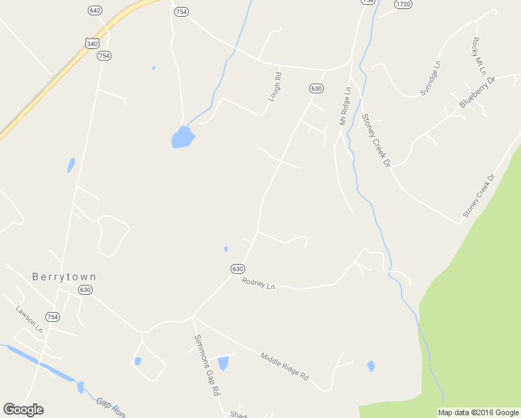 map of restaurants, bars, coffee shops, grocery stores, and more near Little Gap Road in Elkton