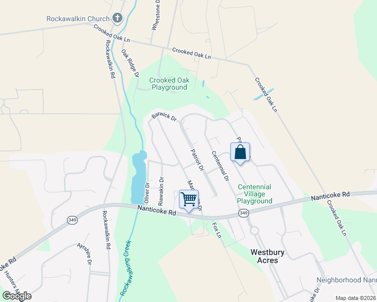 map of restaurants, bars, coffee shops, grocery stores, and more near 27124 Patriot Drive in Salisbury