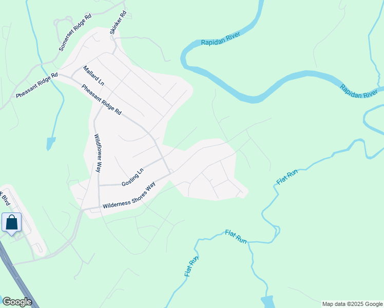 map of restaurants, bars, coffee shops, grocery stores, and more near 35514 Wilderness Shores Way in Locust Grove