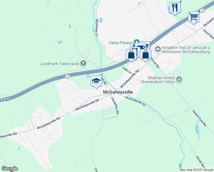 135 Conn Road, McGaheysville VA Walk Score