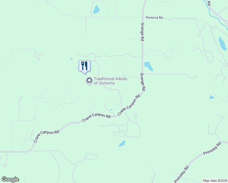 map of restaurants, bars, coffee shops, grocery stores, and more near 5441 Alta Monte Drive in Santa Rosa