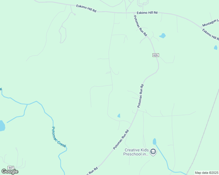 map of restaurants, bars, coffee shops, grocery stores, and more near 1 Granville Drive in Fredericksburg