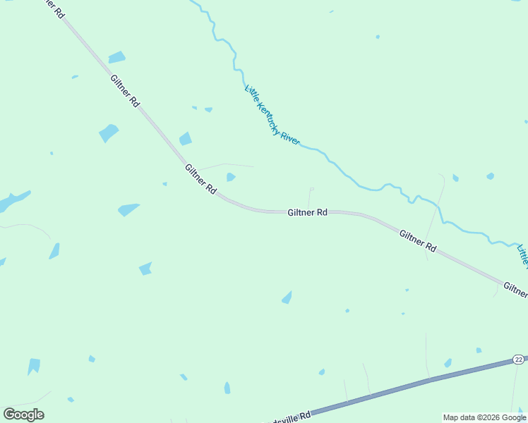 map of restaurants, bars, coffee shops, grocery stores, and more near Giltner Road in Eminence