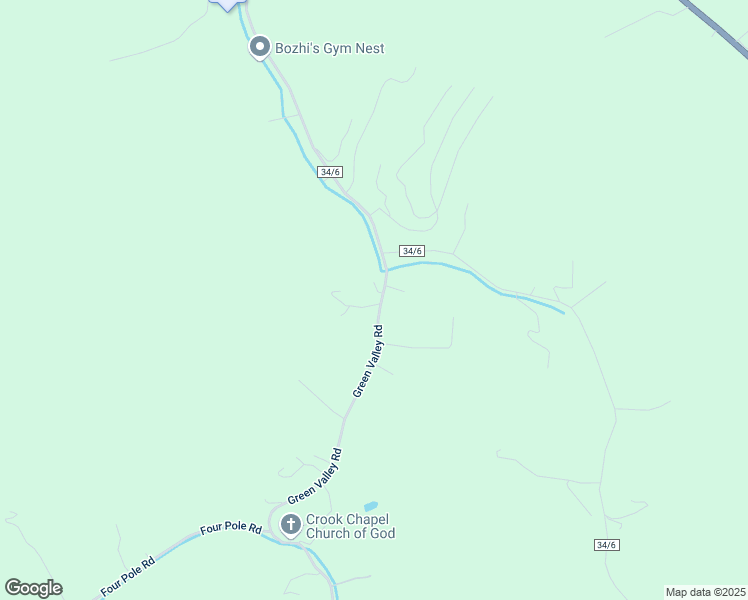 map of restaurants, bars, coffee shops, grocery stores, and more near 3880 Green Valley Road in Huntington