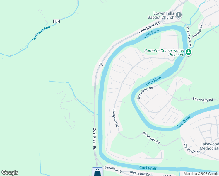 map of restaurants, bars, coffee shops, grocery stores, and more near 3 Morning Glory Lane in Saint Albans