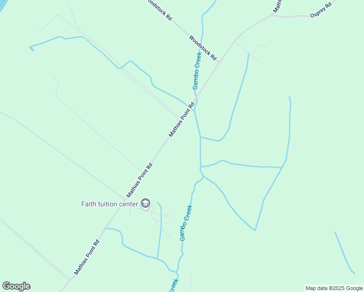 map of restaurants, bars, coffee shops, grocery stores, and more near 2529 Mathias Point Road in King George