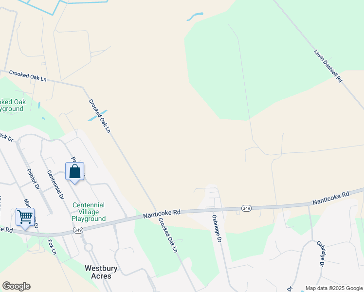 map of restaurants, bars, coffee shops, grocery stores, and more near 27722 Nanticoke Rd in Hebron