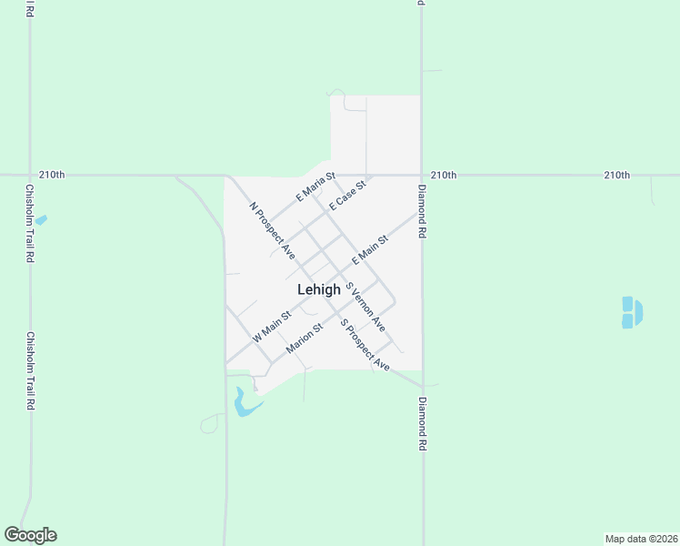 map of restaurants, bars, coffee shops, grocery stores, and more near 100 South Vernon Avenue in Lehigh