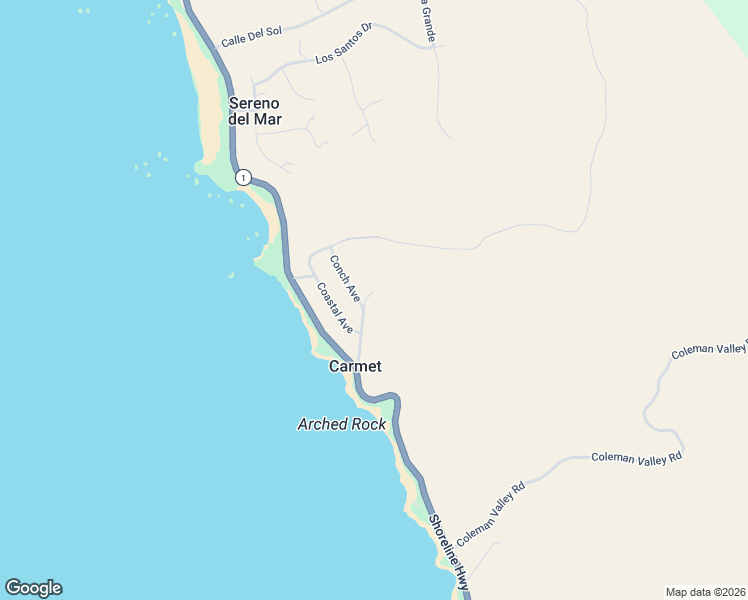 map of restaurants, bars, coffee shops, grocery stores, and more near 4796 Carmet Drive in Bodega Bay