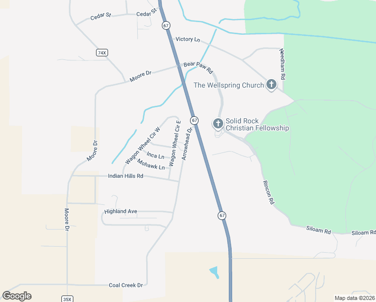 map of restaurants, bars, coffee shops, grocery stores, and more near 218 Arrowhead Drive in Florence