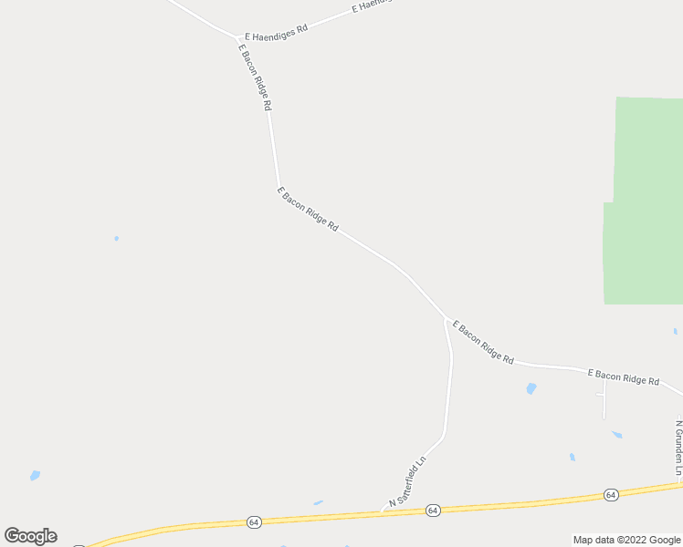 map of restaurants, bars, coffee shops, grocery stores, and more near 2941 East Bacon Ridge Road in Marengo