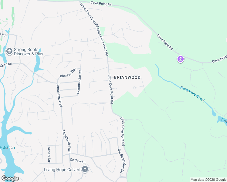 map of restaurants, bars, coffee shops, grocery stores, and more near 2015 Sandia Court in Lusby