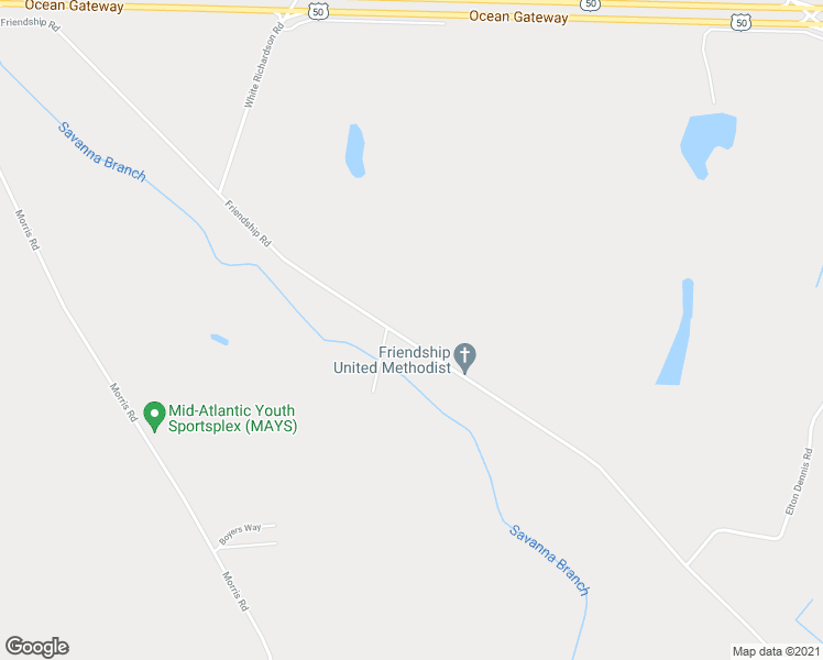 map of restaurants, bars, coffee shops, grocery stores, and more near 6705 Friendship Road in Pittsville